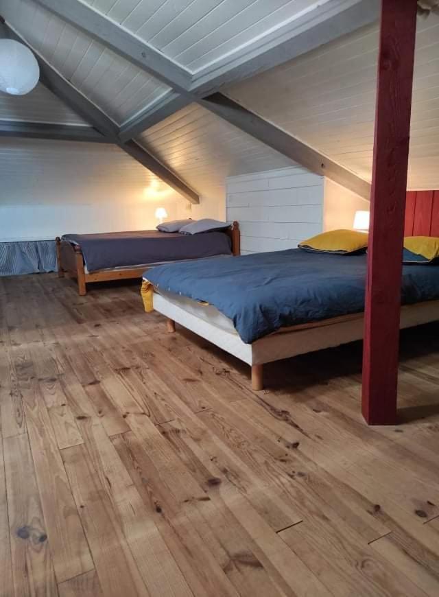 Maison Landaise chaleureuse Rion-Des-Landes Extérieur photo